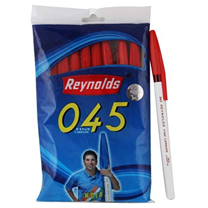 Reynolds 045 ball pen Red (Pack of 20)